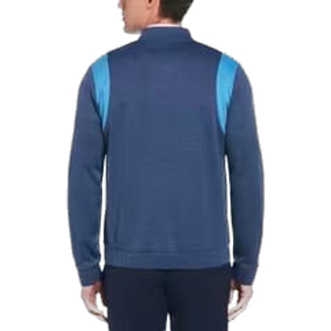 Full Zip Bomber Colour Block Jacke Herren