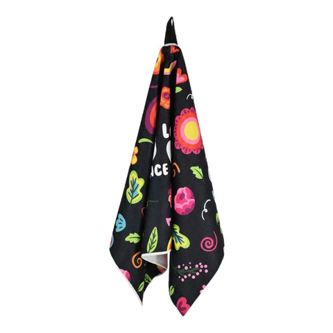 Love Peace & Golf Fusion Towel