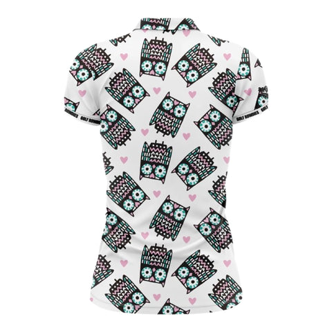 Owl-Party Polo Damen