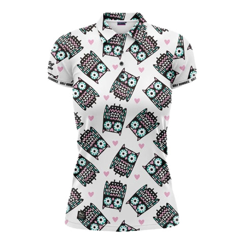 Owl-Party Polo Damen