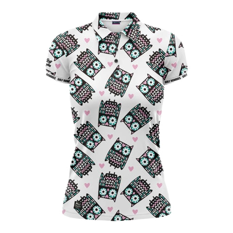 Owl-Party Polo Damen