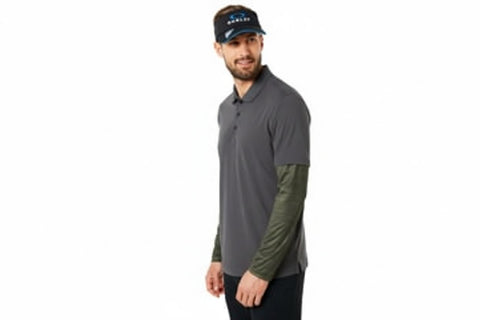 Polo LS Printed Sleeve Polo Herren