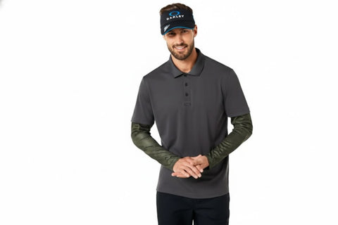 Polo LS Printed Sleeve Polo Herren