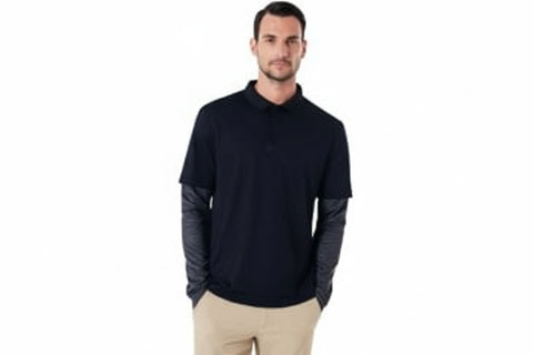 Polo LS Printed Sleeve Polo Herren