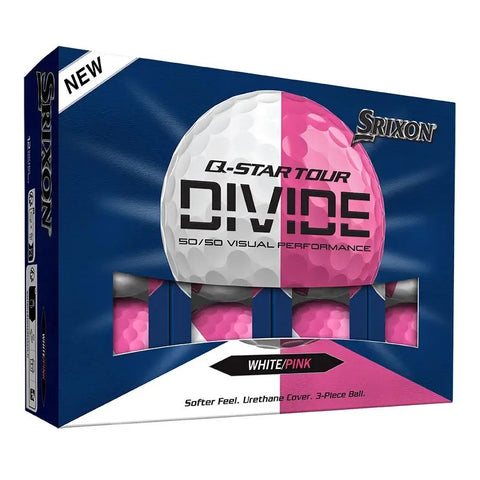 Q-Star Tour 6 Divide Golfbälle