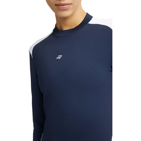 Eyra Brushed Langarmshirt Damen