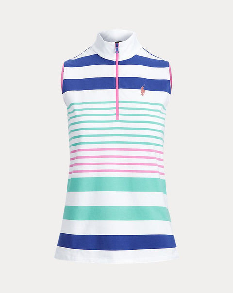Sleeveless Quarter-Zip Golfpolo Damen