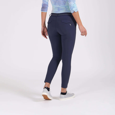 W Sabaudia Pants Dunkelblau Damen