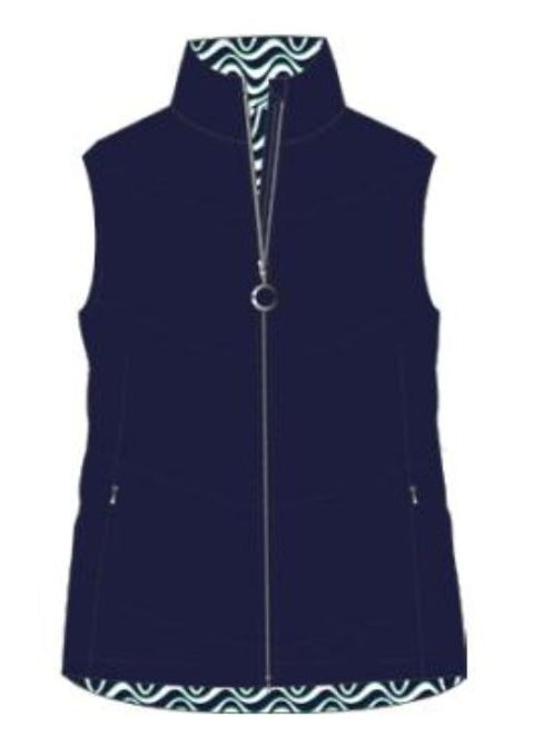 Reversible Padded Weste Herren
