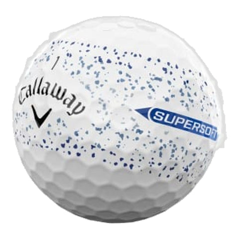 Supersoft 25 Splatter Golfbälle