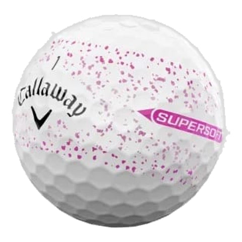 Supersoft 25 Splatter Golfbälle