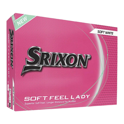 Srixon Soft Feel Lady Golfbälle Soft White 1 Dutzend Damen