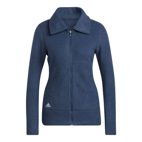Full Zip Golf Fleece Jacke Crew Navy Damen Damen