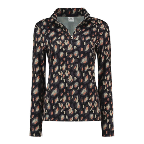 Bezons Langarm-Poloshirt Damen