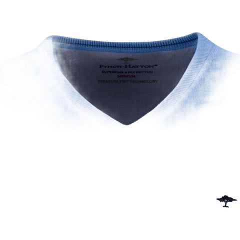 V-Neck Superfine Golf Pullover Herren