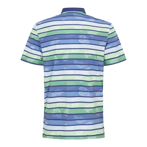 Original Resort Stripe Print Golf Polo Herren
