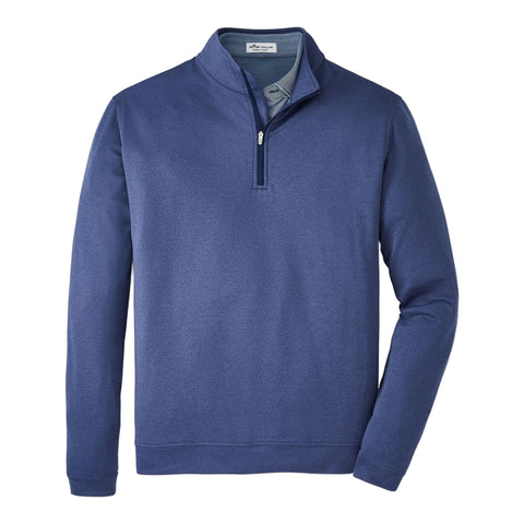 Perth Melange Performance 1/4-Zip Sweater Herren