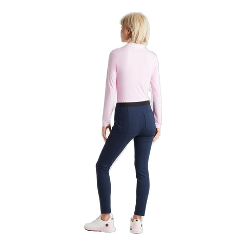 Double Knit Moto Golfhose Damen