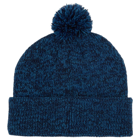 Haube Boardwalk Pom Pom Navyblau/Schwarz Herren