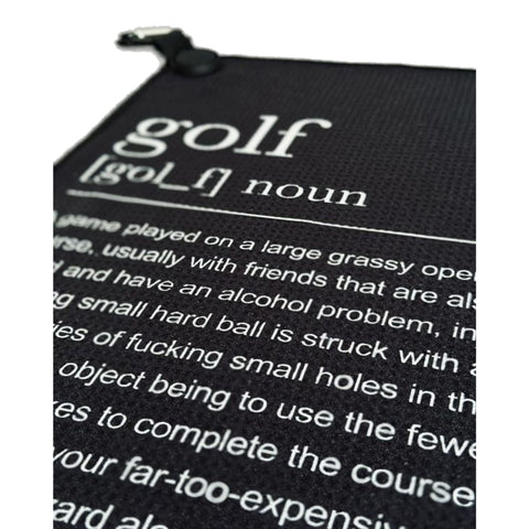Golf Definition Schlägertuch