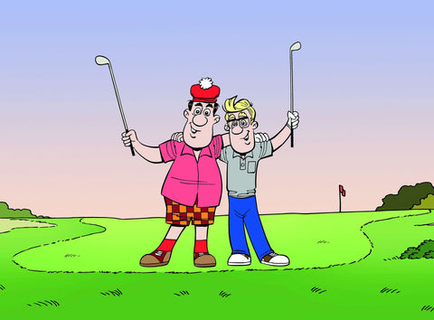 Golfregel-Cartoons mit Tom & Chip (2023) Buch