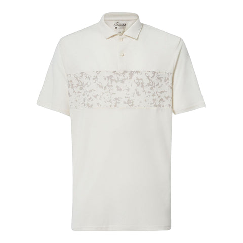 Sand Print Golf Poloshirt Herren