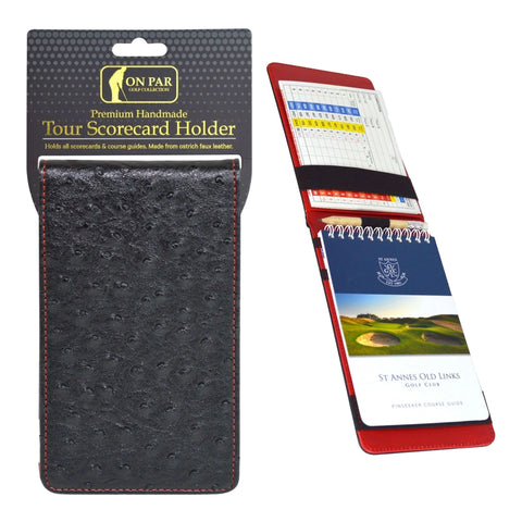 Scorecard Holder Ostrich-Optik