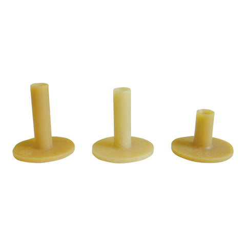 Gummi Tees für Matten 3er Pack