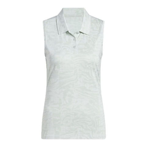 Ultimate365 Jacquard Sleeveless Polo Damen