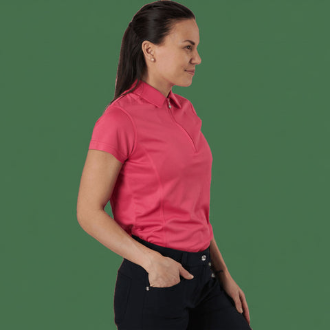 W Mira Mesh Cap S Polo Shirt Damen