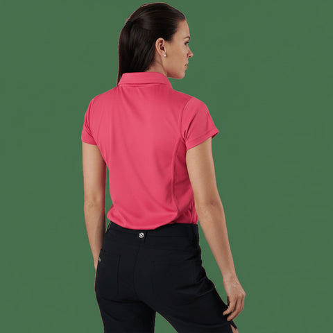 W Mira Mesh Cap S Polo Shirt Damen