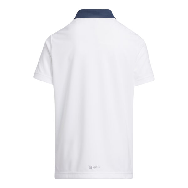 Textil-Oberbekleidung Jr. Polo Crew Navy/Blue Rush/Weiß von Adidas im Golf Star Online Shop