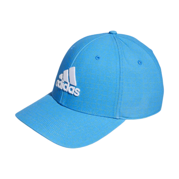 Kopfbedeckung M Kappe Tour Print Blue Rush von Adidas im Golf Star Online Shop