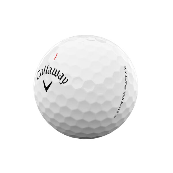 Golfbälle Chrome Soft X (22) [12Bälle] Weiß von Callaway im Golf Star Online Shop