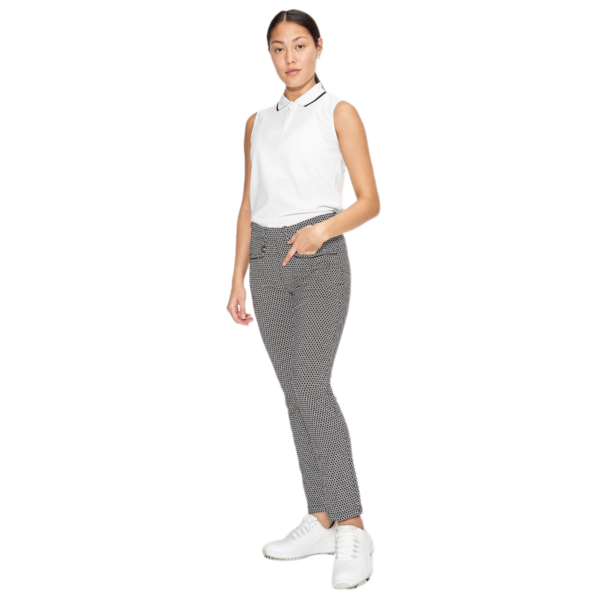 Textil-Unterbekleidung Röhnisch Smooth Hose Schwarz/Weiß Kariert Damen von Röhnisch im Golf Star Online Shop