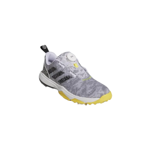 Schuhe Adidas Golfschuh Codechaos 22 BOA Golfschuhe White/Coreblack/Beayellow Junior von Adidas im Golf Star Online Shop