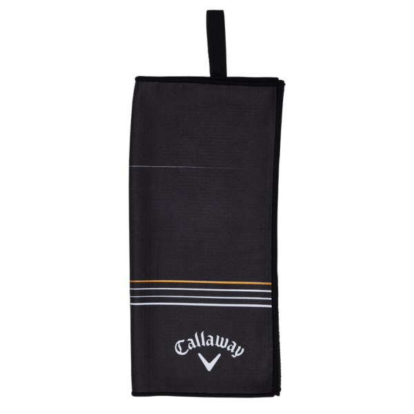 Accessoires Callaway Rogue Handtuch 35x19 Schwarz, Weiß, Gold von Callaway im Golf Star Online Shop