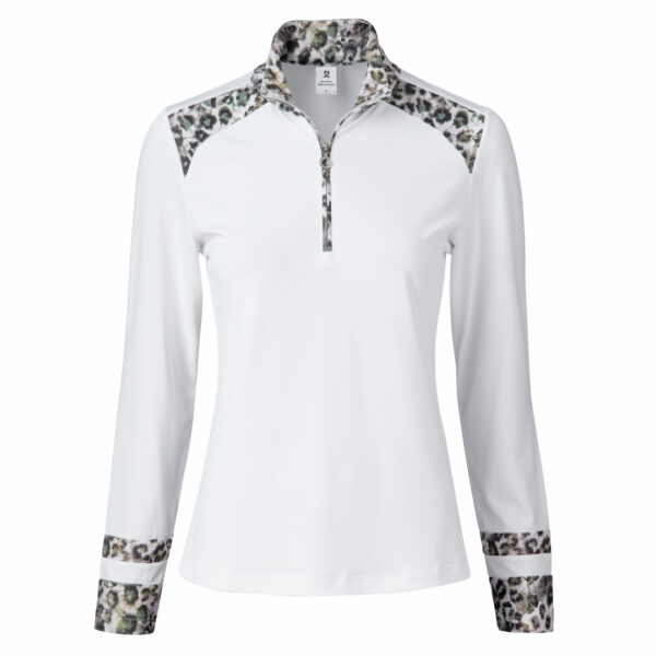 Textil-Oberbekleidung Daily Sport Ash Golf Polo Half Neck Weiß Damen von Daily Sport im Golf Star Online Shop