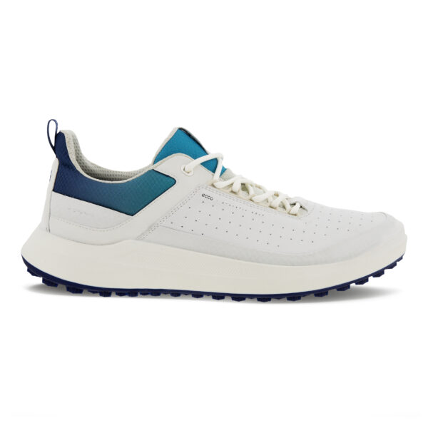 Schuhe Ecco Golfschuh Golf Core Herren White, White, Blue Depths von Ecco im Golf Star Online Shop