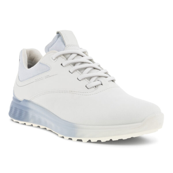 Schuhe Ecco Golfschuh Golf S-Three Damen White, Dusty Blue, Air von Ecco im Golf Star Online Shop