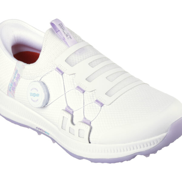 Schuhe Skechers Golfschuh Go Golf Elite 5 Slip In Damen Weiß, Lavender von Skechers im Golf Star Online Shop