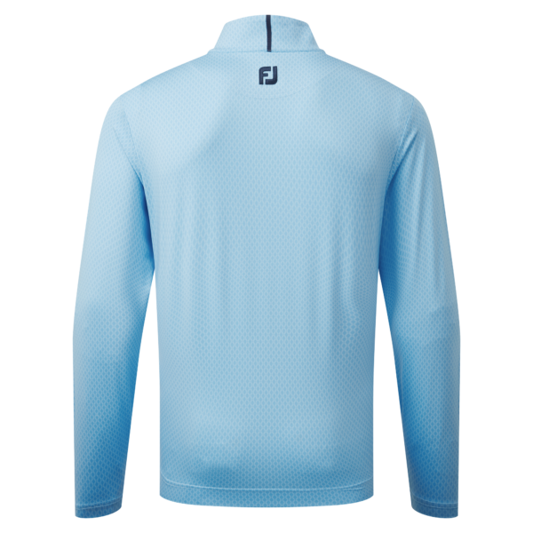 Textil-Oberbekleidung Footjoy Tonal Print Knit Chill-Out Pullover Herren True Blue von Footjoy im Golf Star Online Shop