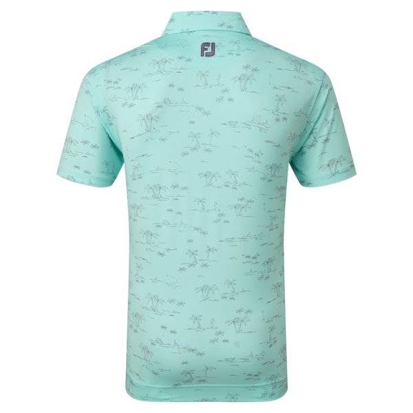Textil-Oberbekleidung Footjoy Tropic Golf Print Gilet Herren Blau, Navy von Footjoy im Golf Star Online Shop