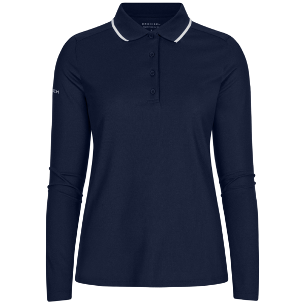 Textil-Oberbekleidung Röhnisch Miriam Polo Langarm Damen Navy von Röhnisch im Golf Star Online Shop